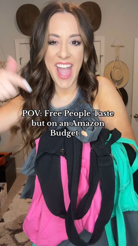 Free people taste on an Amazon budget - free people inspired or look alike pieces for summer from Amazon fashion - Amazon causal travel outfit - summer outfit - mom - causal fit - Amazon must haves - jumpsuit - jumper - romper - tennis shoes - Nike 

#LTKsalealert #LTKfitness #LTKtravel