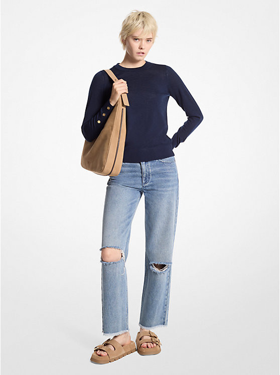 Merino Wool Sweater | Michael Kors US