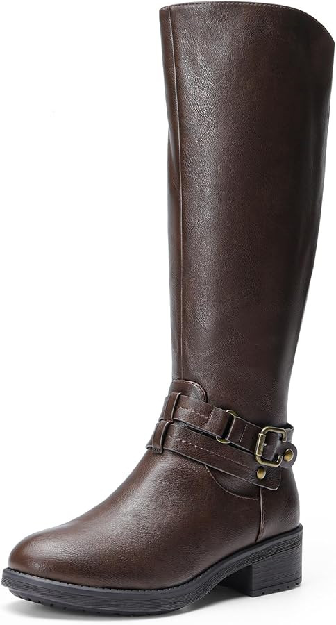 DREAM PAIRS Women's Knee High Winter Boots | Amazon (US)