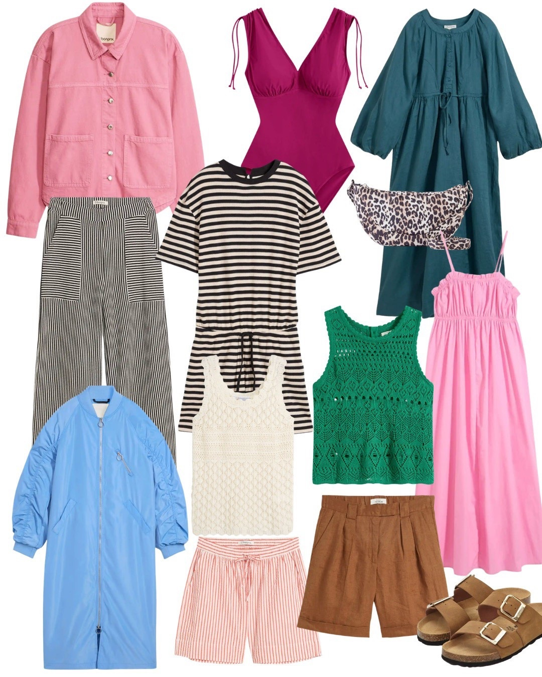 Bonprix Sommer Finds☀️
Badeanzüge, Leinenkleider, Shorts und Häkeltops, Streifen und Farbe 
#dopaminedressing #badeanzug #midsize #plussize 

#LTKswimwear #LTKdeutschland #LTKspring