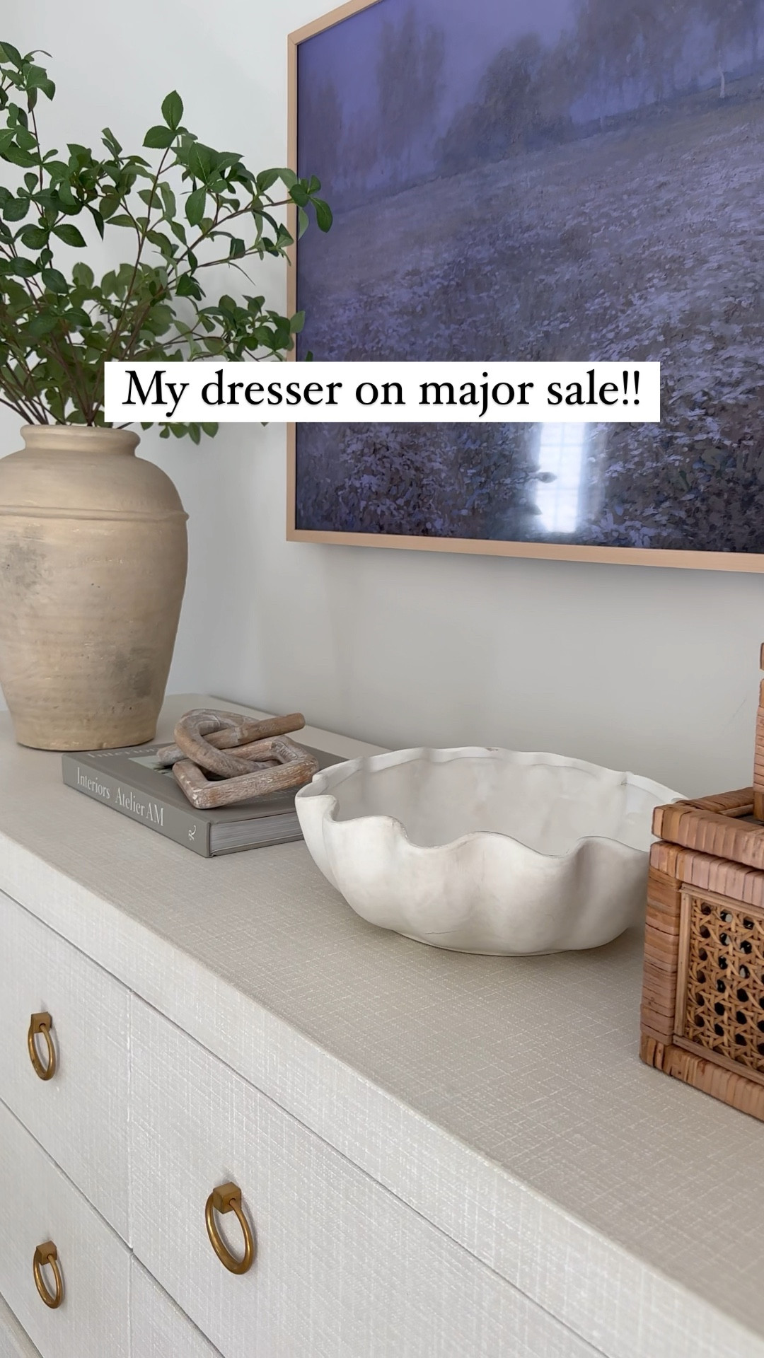 Save over $1,000 on my bedroom nightstand!! A gorgeous piece worth investing in!! 

#LTKsalealert #LTKhome