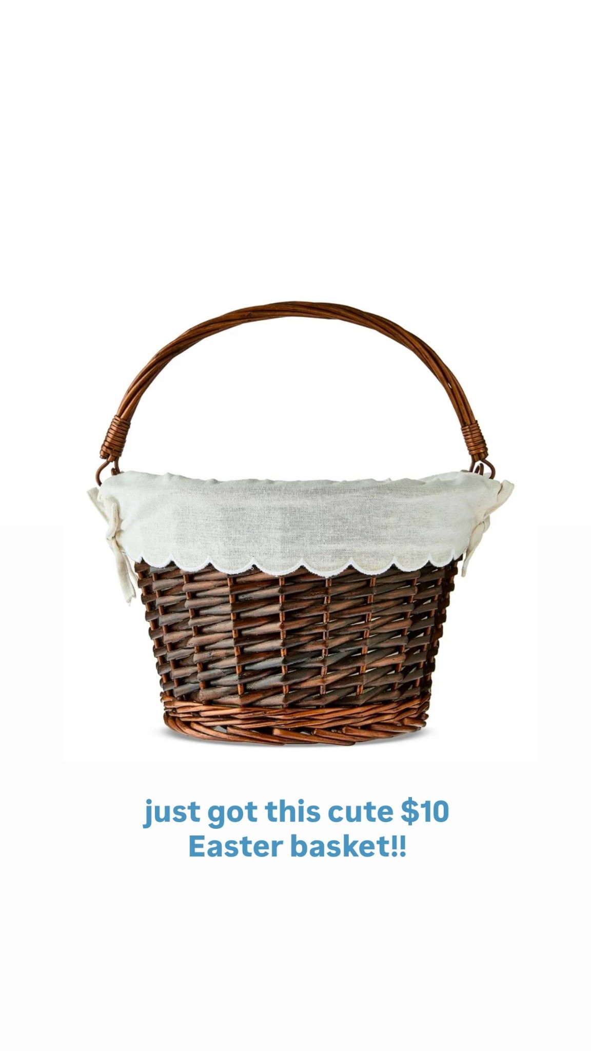 Cutest $10 Easter basket!! 

#LTKSeasonal