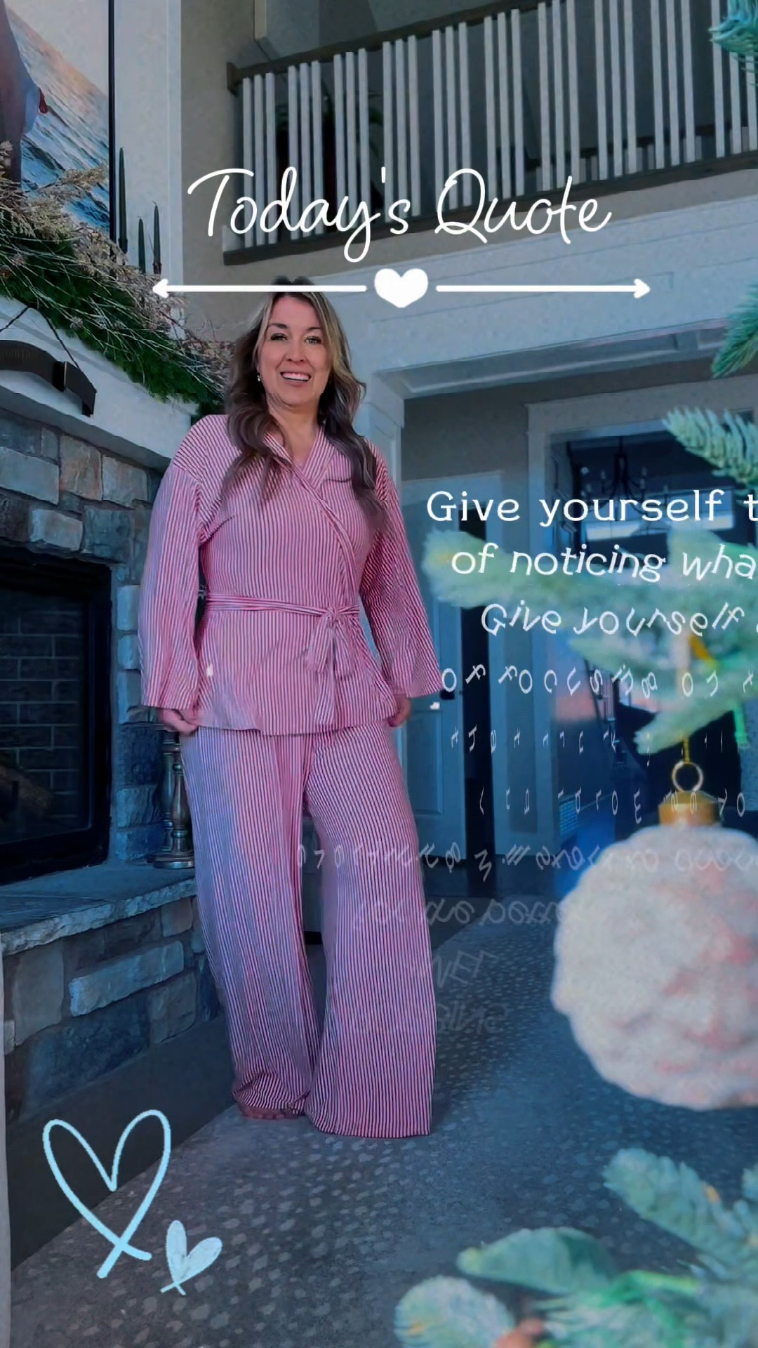 Some traditions are just too cozy to break. The moment these pajamas come out… it’s officially holiday season in my house! 💕
Comfort, joy, and a little bit of Christmas magic — right here in my favorite winter PJs.
Wishing you a beautiful day, filled with small things that make you smile ✨🤍
festive christmas pajamas. cozy holiday loungewear. women over 40 fashion. midlife style inspiration. comfy winter outfits. casual christmas style. affordable pjs for women. everyday comfort fashion. holiday season outfit ideas. winter wardrobe essentials.

#LTKMidsize #LTKOver40 #LTKSeasonal