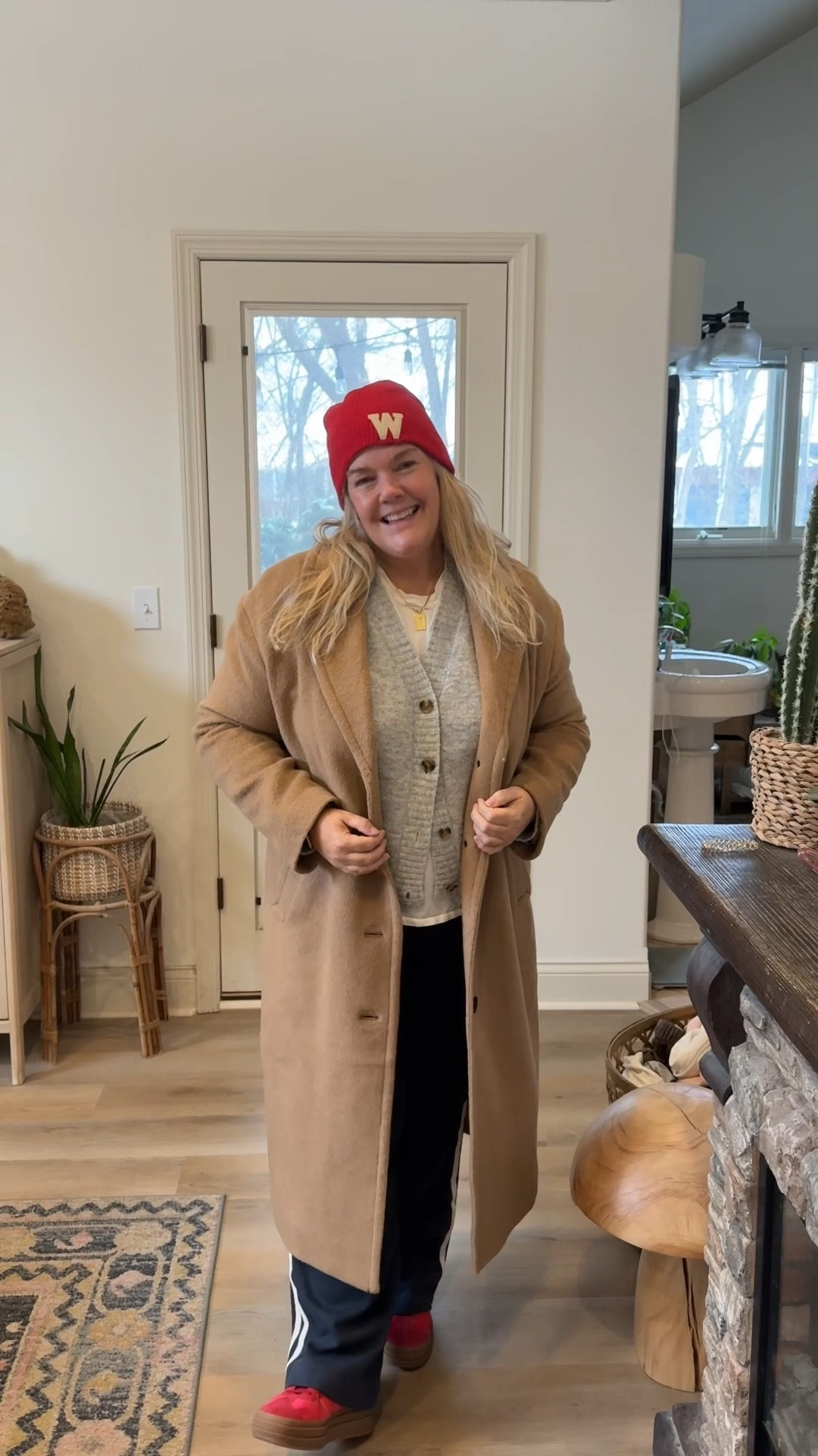 Just a warm and cozy ootd on a size 12/14 over 50 woman! Coat XL, pants L #winteroutfit #trackpants

#LTKSeasonal #LTKootd #LTKOver40