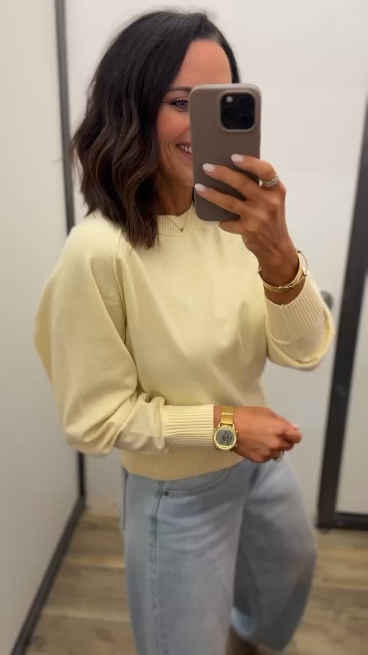 the perfect in-between weather piece 💛
lightweight sweater, spring outfit idea, casual everyday outfit, transitional style, comfy layering piece, affordable fashion find
#ltkstyle #springoutfit #affordablefinds #outfitinspo #casualstyle #everydaywear

#LTKPetite