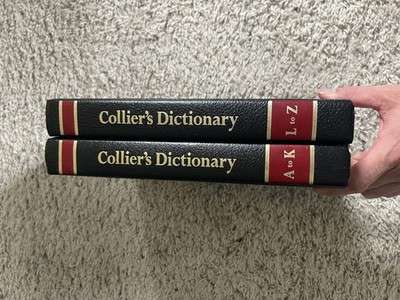 Collier's Dictionary Set A-Z Macmillan COOL VINTAGE 1977 Edition🤯💯🤯!! | eBay | eBay US