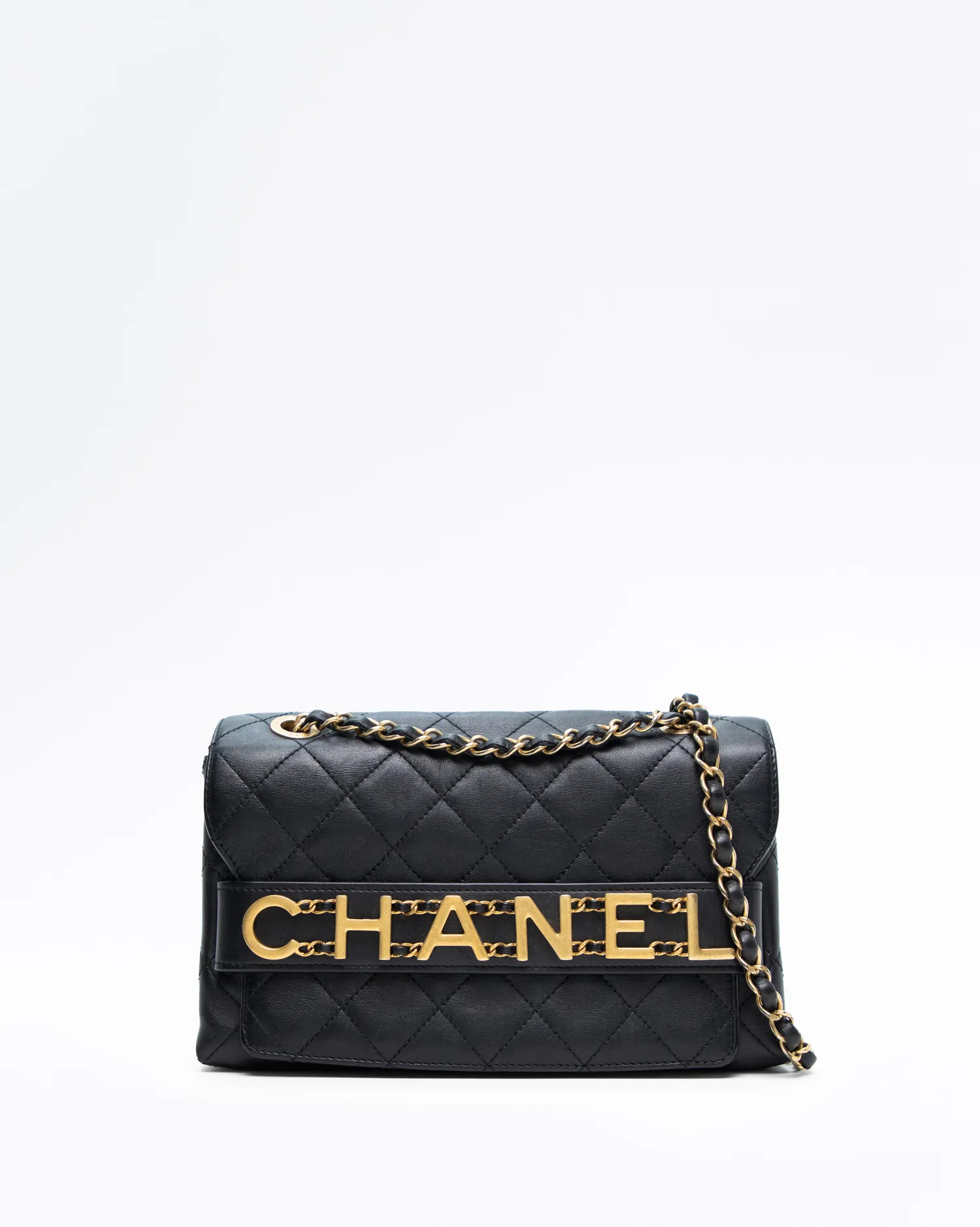 Logo Enchained Flap Bag | Vivrelle