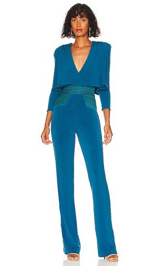Will Jumpsuit in Teal | Revolve Clothing (Global)