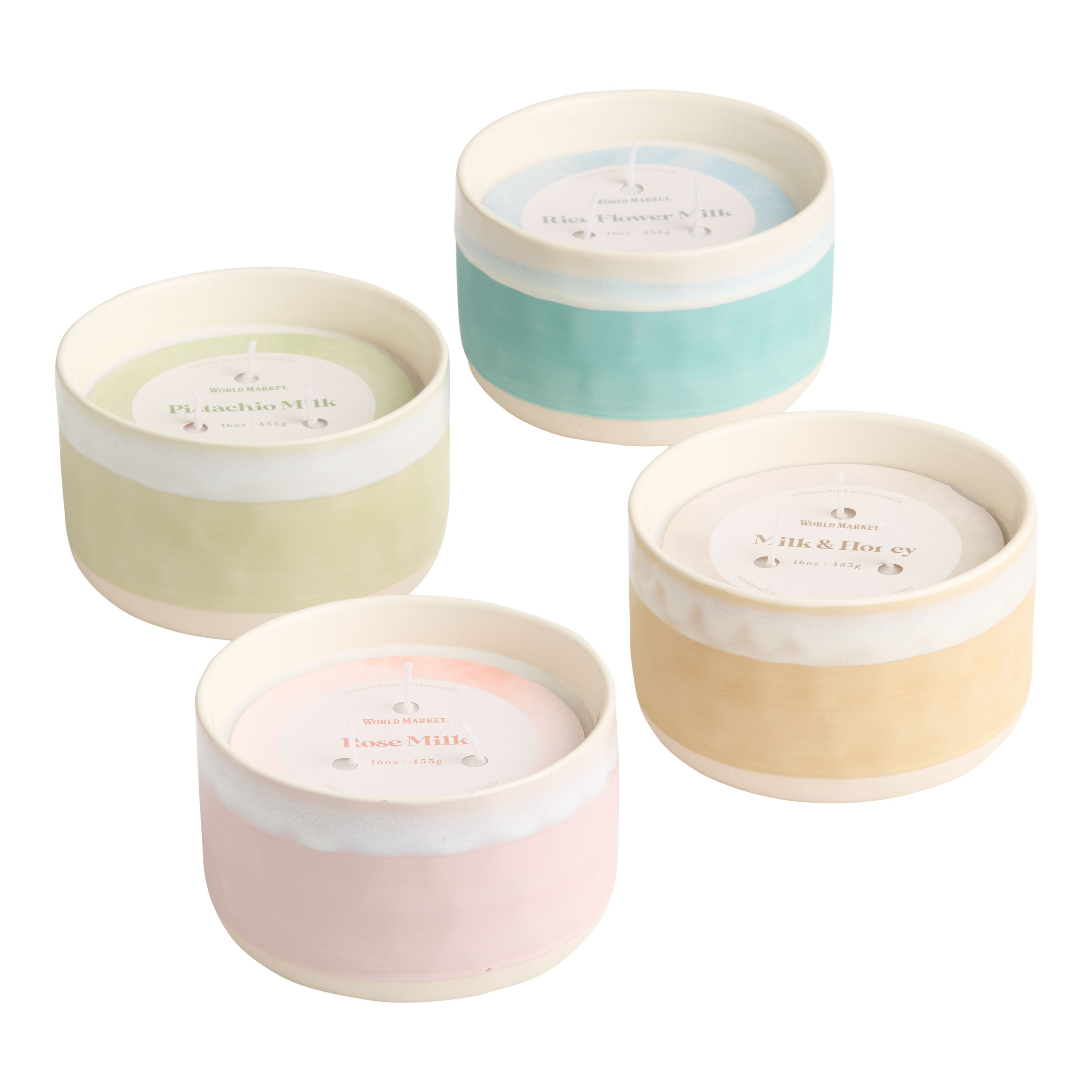 Spring Reactive Glaze 3 Wick Scented Candle | World Market