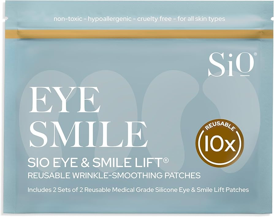 SiO Beauty Eye & Smile Lift - Wrinkle-Smoothing, Medical-Grade Silicone Patches for Crows Feet an... | Amazon (US)