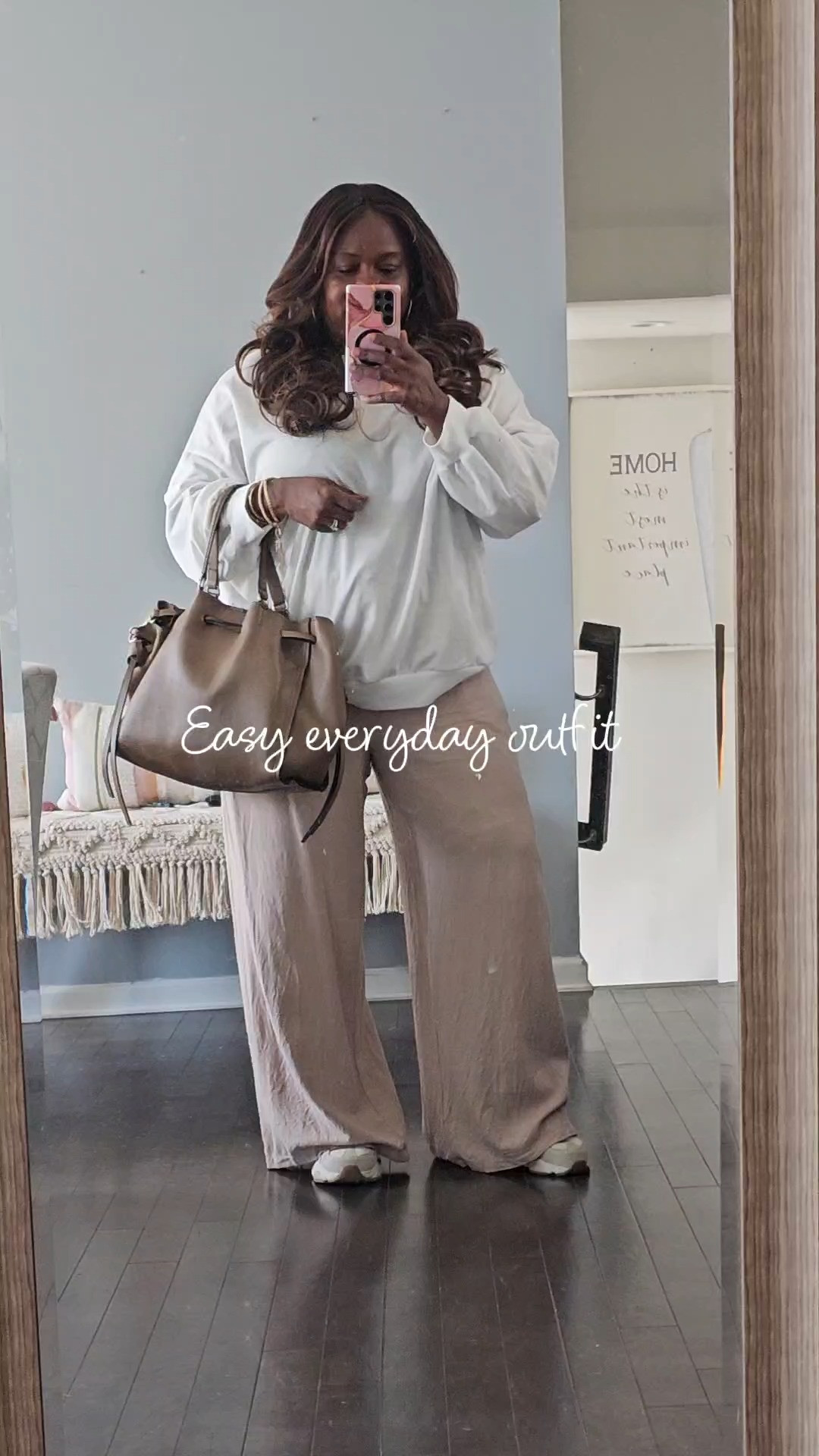 Easy, breathable, and still put together 🤍

These linen pants are that throw-on-and-go piece that somehow always looks intentional. I paired them with a simple top and minimal accessories for an everyday look that feels light, comfortable, and elevated.

Perfect for:
✔ running errands
✔ casual brunch
✔ travel days
✔ warm weather days when you still want to look styled

Linked everything for you—this is one of those outfits you’ll keep reaching for all season. 

 #LTKgrwm #LTKOver40 #LTKMidsize