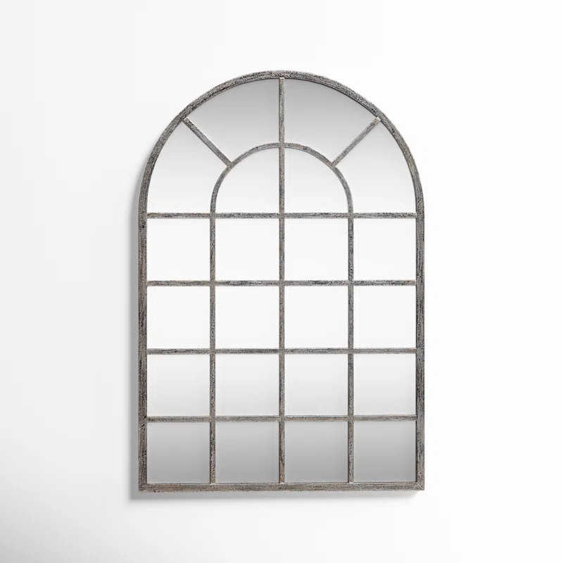 Dellrey Metal Flat Wall Mirror | Birch Lane