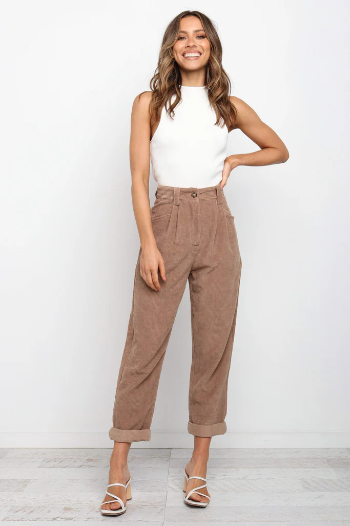 Talaren Cord Pant - Brown | Petal & Pup (US)