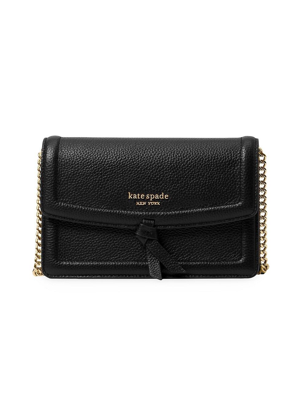 Knott Pebbled Leather Crossbody Bag | Saks Fifth Avenue