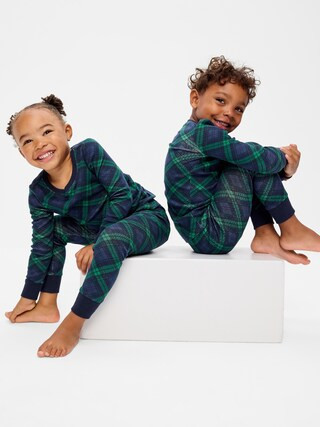 Printed Unisex Snug-Fit Pajama Set for Toddler & Baby | Old Navy (US)