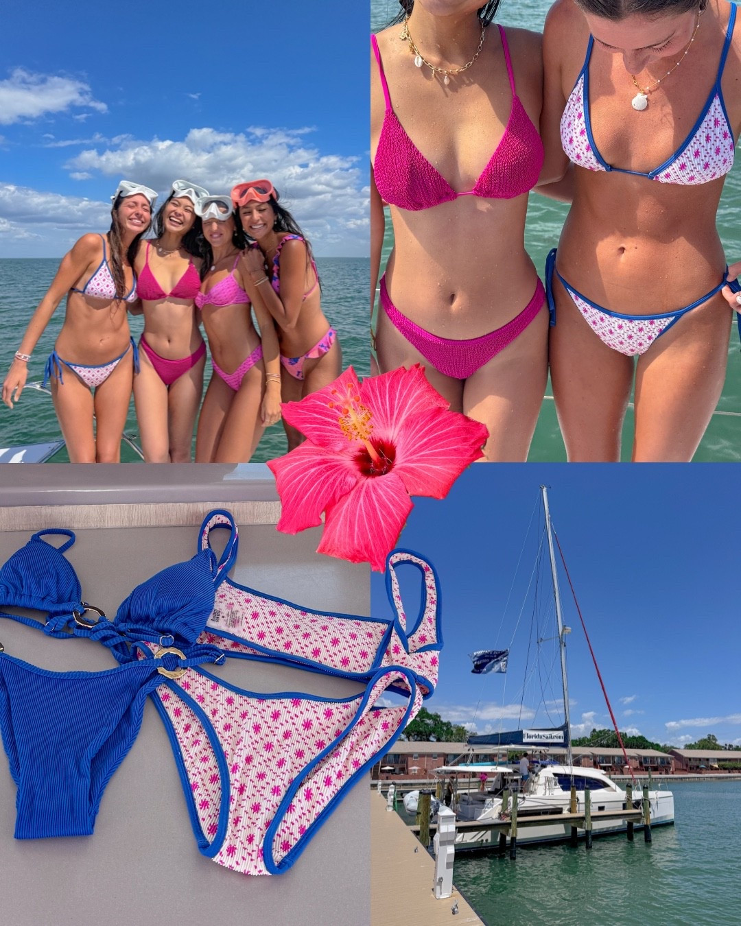 summer swimwear from Honey Swim’s newest collection 👙🐬💗🌊 wearing a size S in top and bottom. 

code: CAROLINE15 for 15% off :)

summer style, preppy aesthetic, summer swimwear, colorful bikinis, tropical attire, boat day ootd

#LTKSwim #LTKootd #LTKTravel