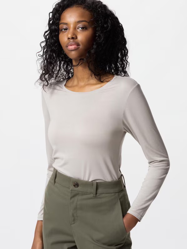 HEATTECH Crew Neck T-Shirt | UNIQLO (UK)