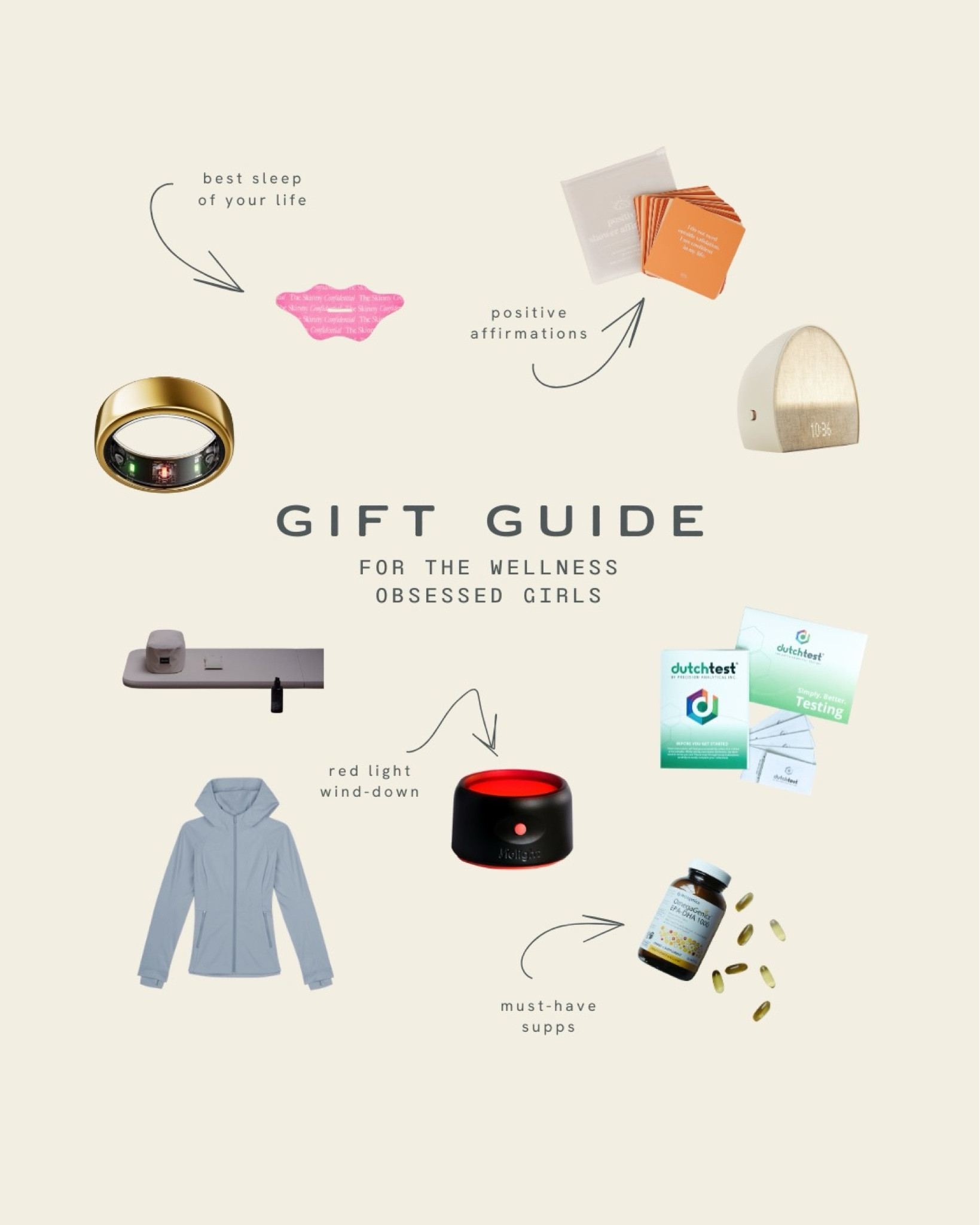 FOR THE WELLNESS OBSESSED GIRLIE

#LTKGiftGuide