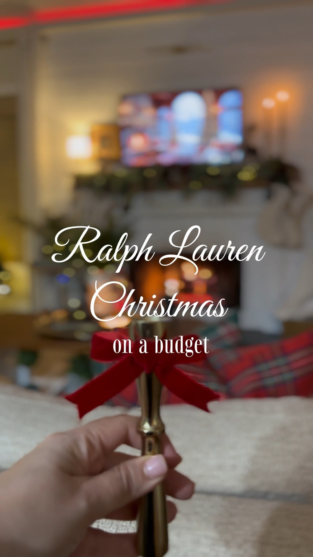 Holiday decorating (on a budget) inspired by the timeless Ralph Lauren trend — classic and with a touch of luxury .✨🏠


#Christmas2025 #RalphLauren #ChristmasDecor #ChristmasTree
#HolidayDecoration

#LTKHoliday #LTKHome #LTKSeasonal