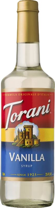 Torani Vanilla Syrup, Coffee Flavoring, Drink Mix, 750ml | Walmart (US)