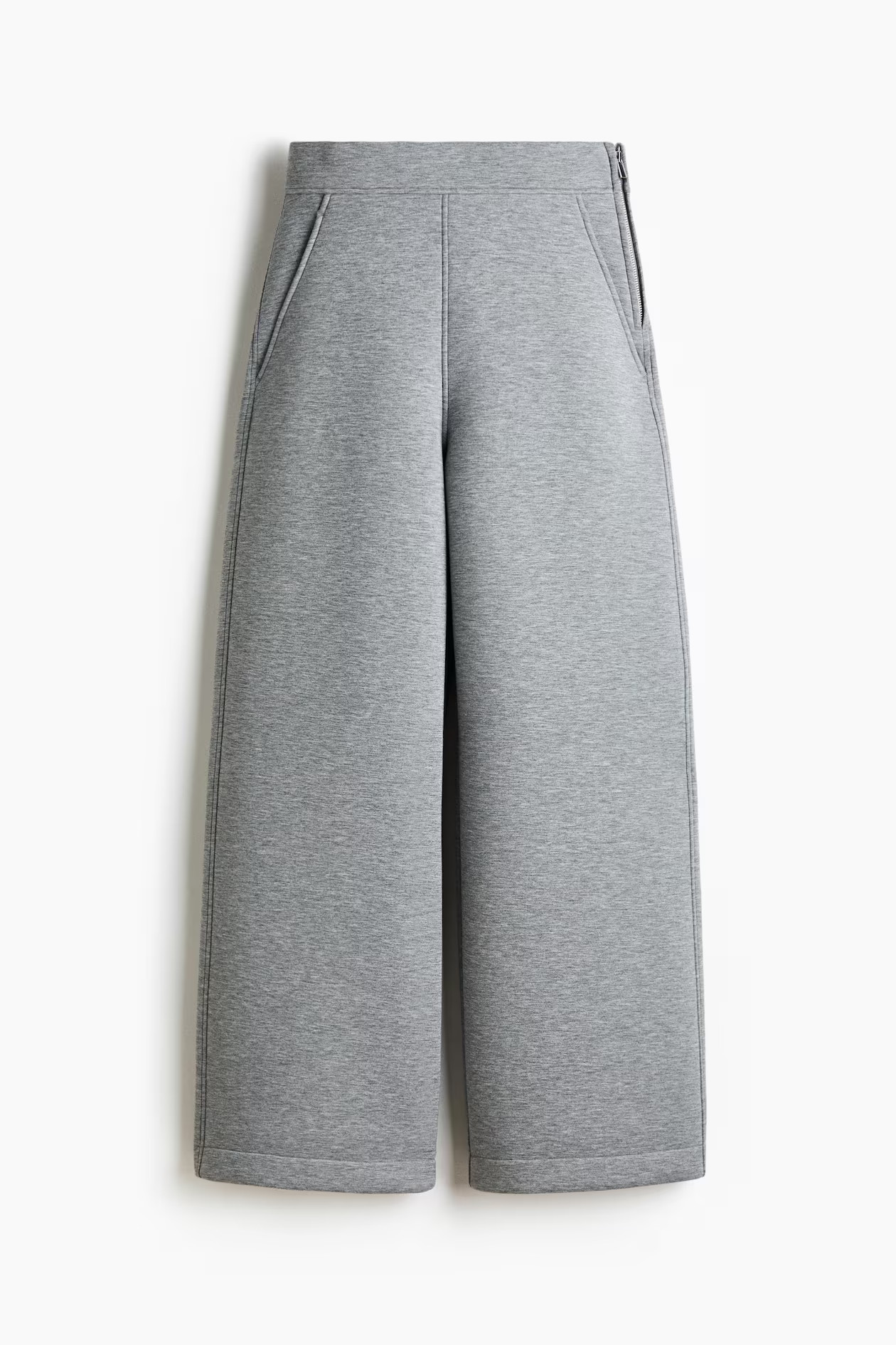 Wide-Leg Scuba Pants | H&M (US + CA)