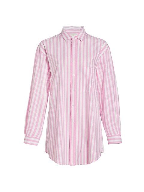 Fabienne Stripe Button-Down Shirt | Saks Fifth Avenue