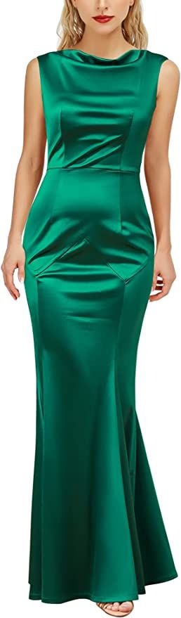 MUXXN Women's 30s Brief Elegant Mermaid Evening Dress | Amazon (US)