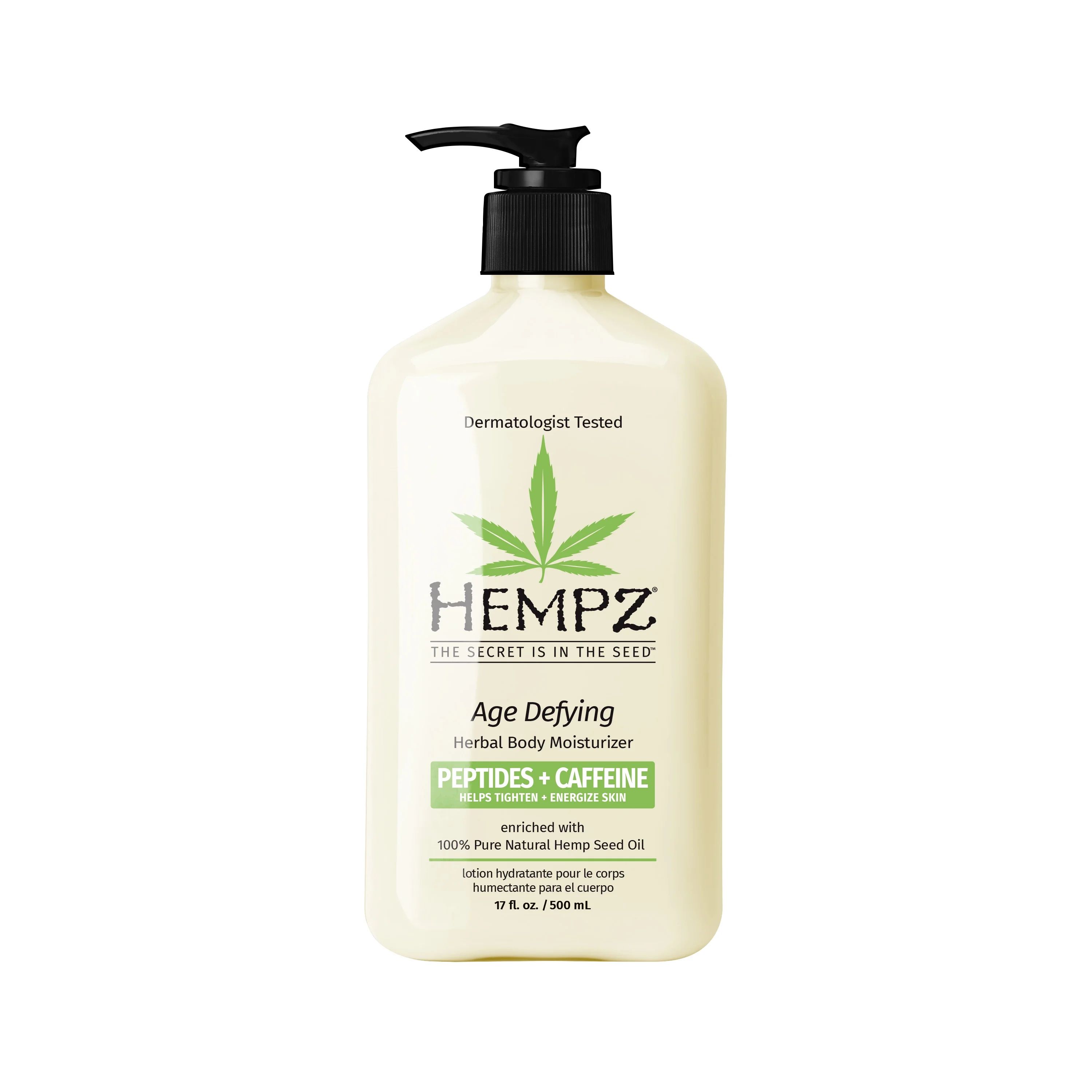 Hempz Age Defying Herbal Moisturizer Lotion for Dry Skin, 17 fl oz - Walmart.com | Walmart (US)