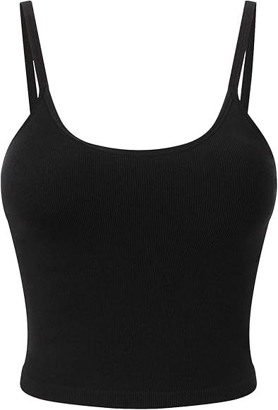 MAVOUR COUTURE Pack of Seamless Sports Bra Ribbed Padded Tank Tops for Women Workout Gym Activewe... | Amazon (US)