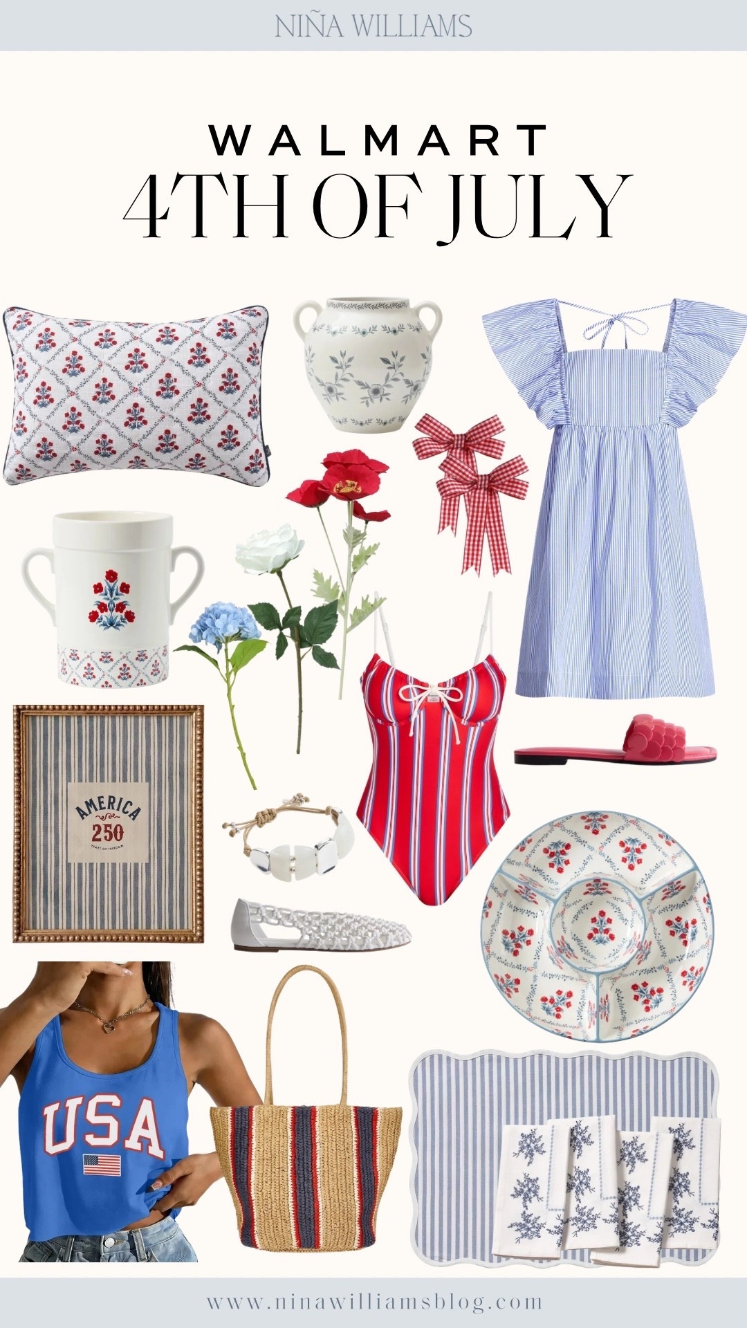 Walmart 4th of July finds! Summer outfit - 4th of July home decor - summer decor -

#LTKSwim #LTKHome #LTKSeasonal
