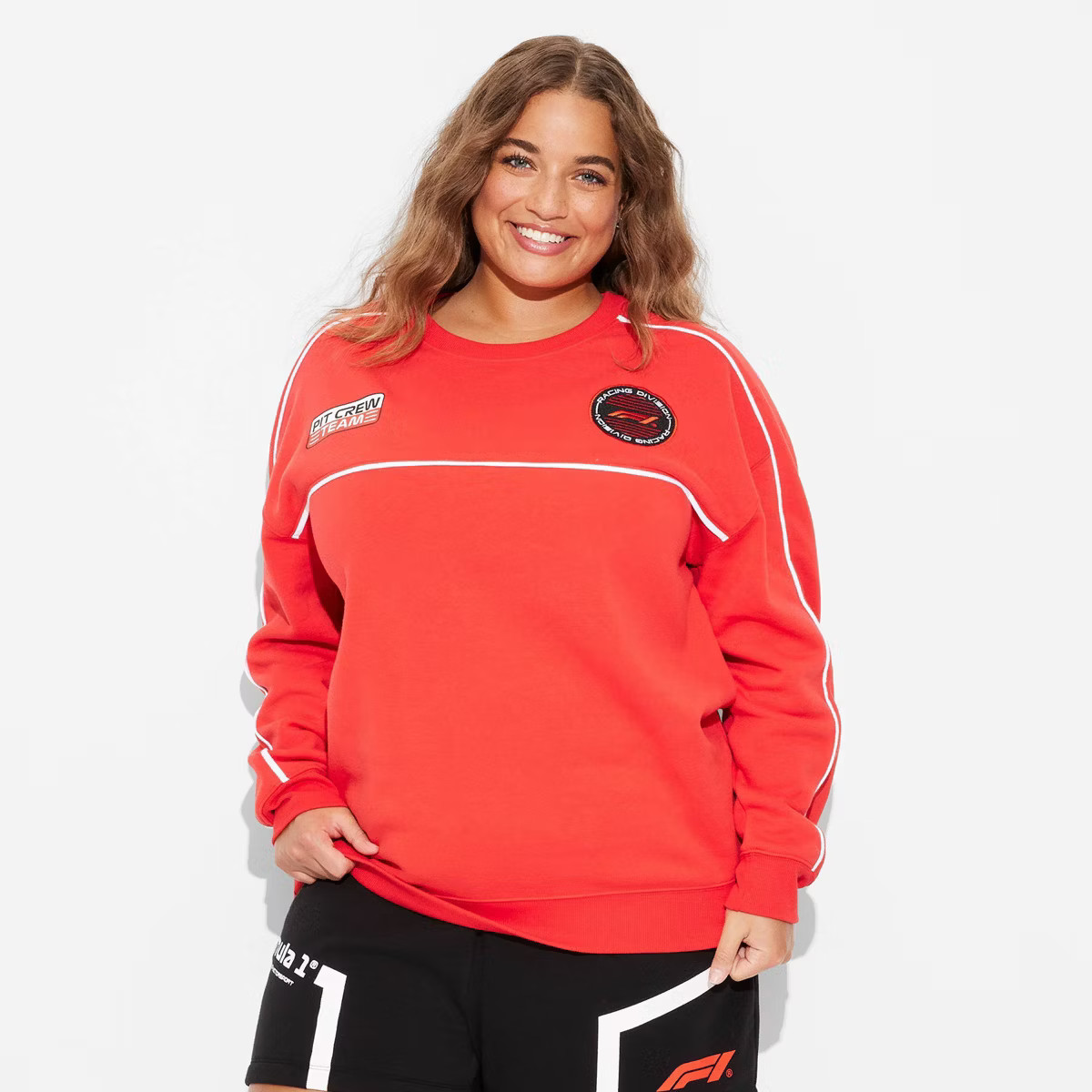 Women's Formula 1 Graphic Sweatshirt - Red | Target