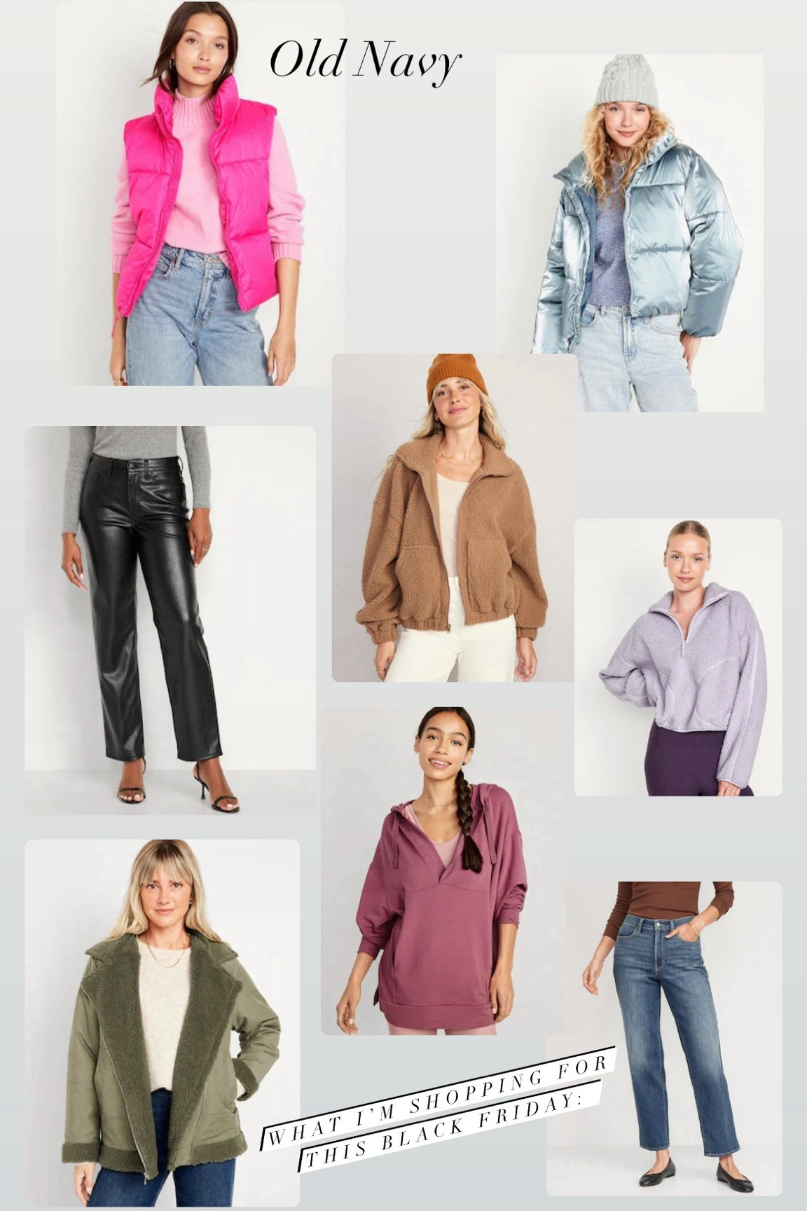 Black Friday Shopping: Old Navy!! 

#LTKHoliday #LTKCyberWeek #LTKsalealert