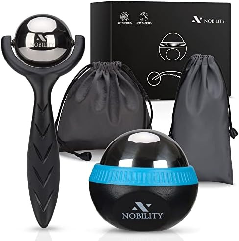Nobility Massage Ball Roller– Ice Cold and Hot for Deep Tissue and Sore Muscle Relief of Stiffness a | Amazon (US)