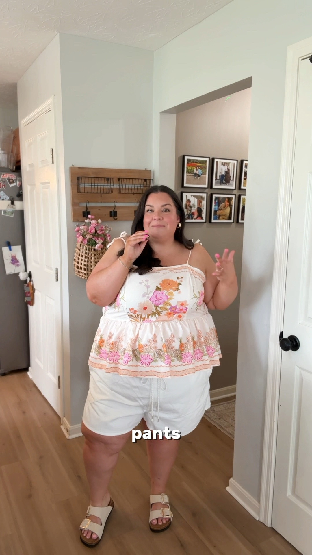 In love with this Amazon peplum summer top and these target white linen shorts are a summer MUST! Wearing a 4xl on the top and 3x shorts

#LTKPetite #LTKPlusSize #LTKSaleAlert