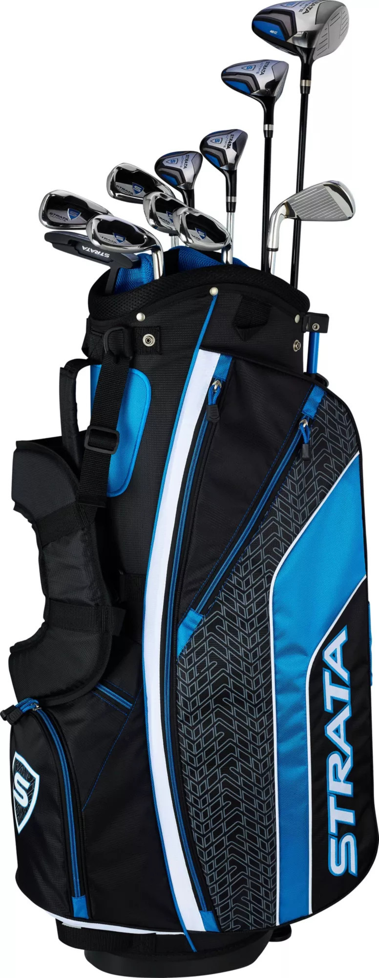 Strata Ultimate 16-Piece Complete Set, Right Hand, Men's, Black/Blue | DICK'S Sporting Goods