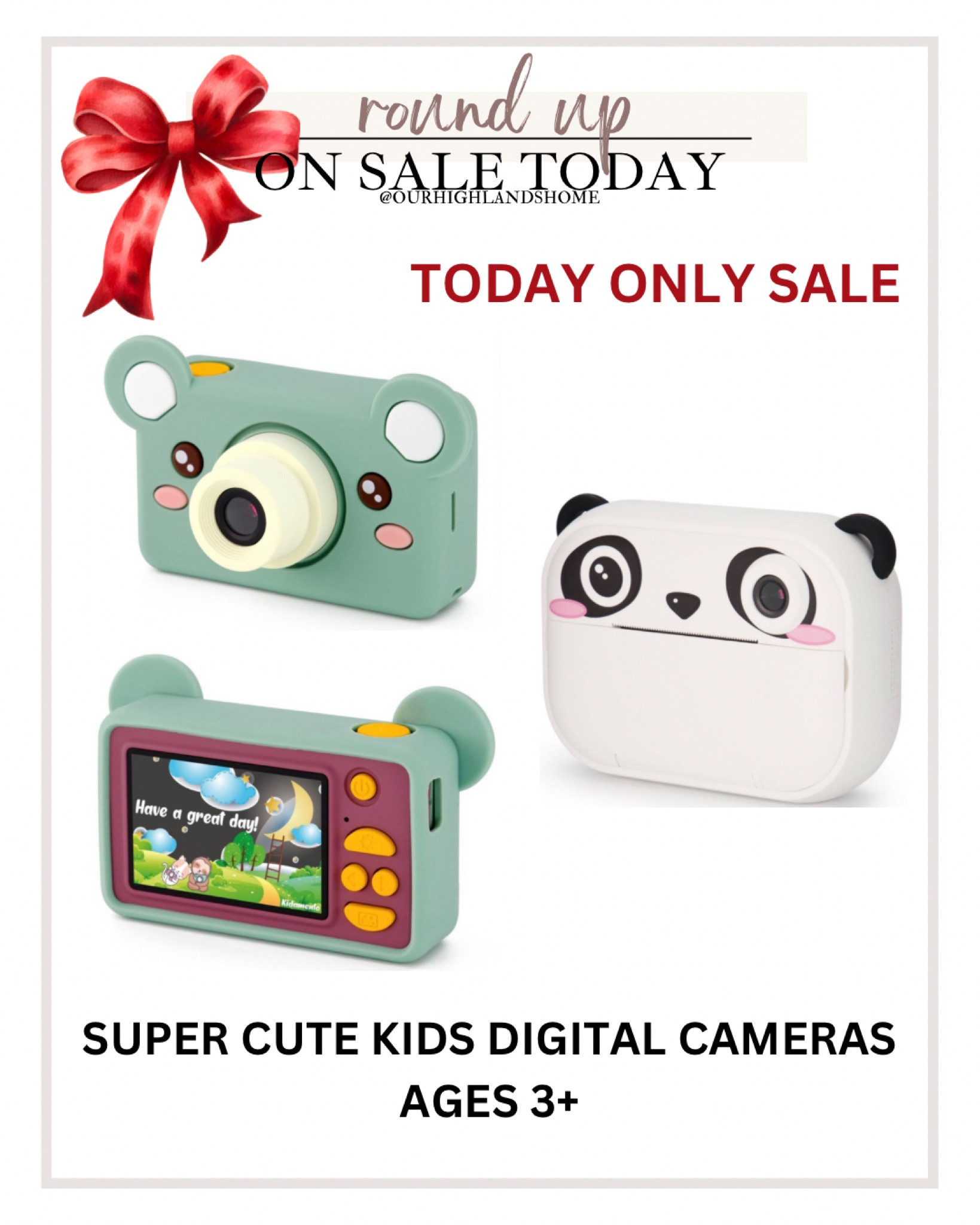 on sale today only. cute digital cameras for kids 

#LTKHoliday #LTKKids #LTKGiftGuide