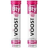 VÖOST Beauty Blend Effervescent Vitamin Drink Tablet, Strawberry Kiwi Flavor, Biotin Supports Hair,  | Amazon (US)