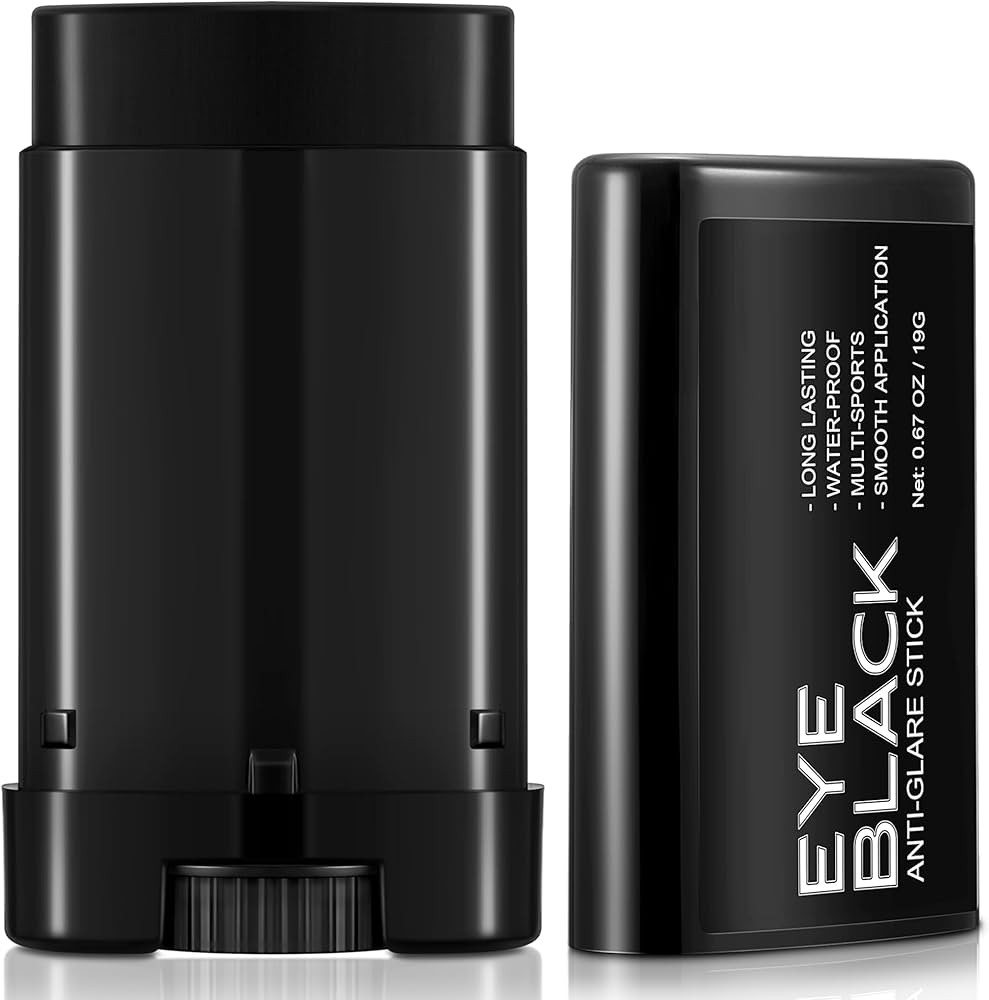 Eye Black Stick,Anti-Glare Eye Black for Baseball Softball Football Hockey Lacrosse,Sweat-Proof E... | Amazon (US)
