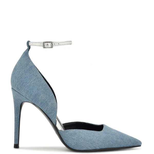 Finda d'Orsay Ankle Strap Pumps | Nine West (US)
