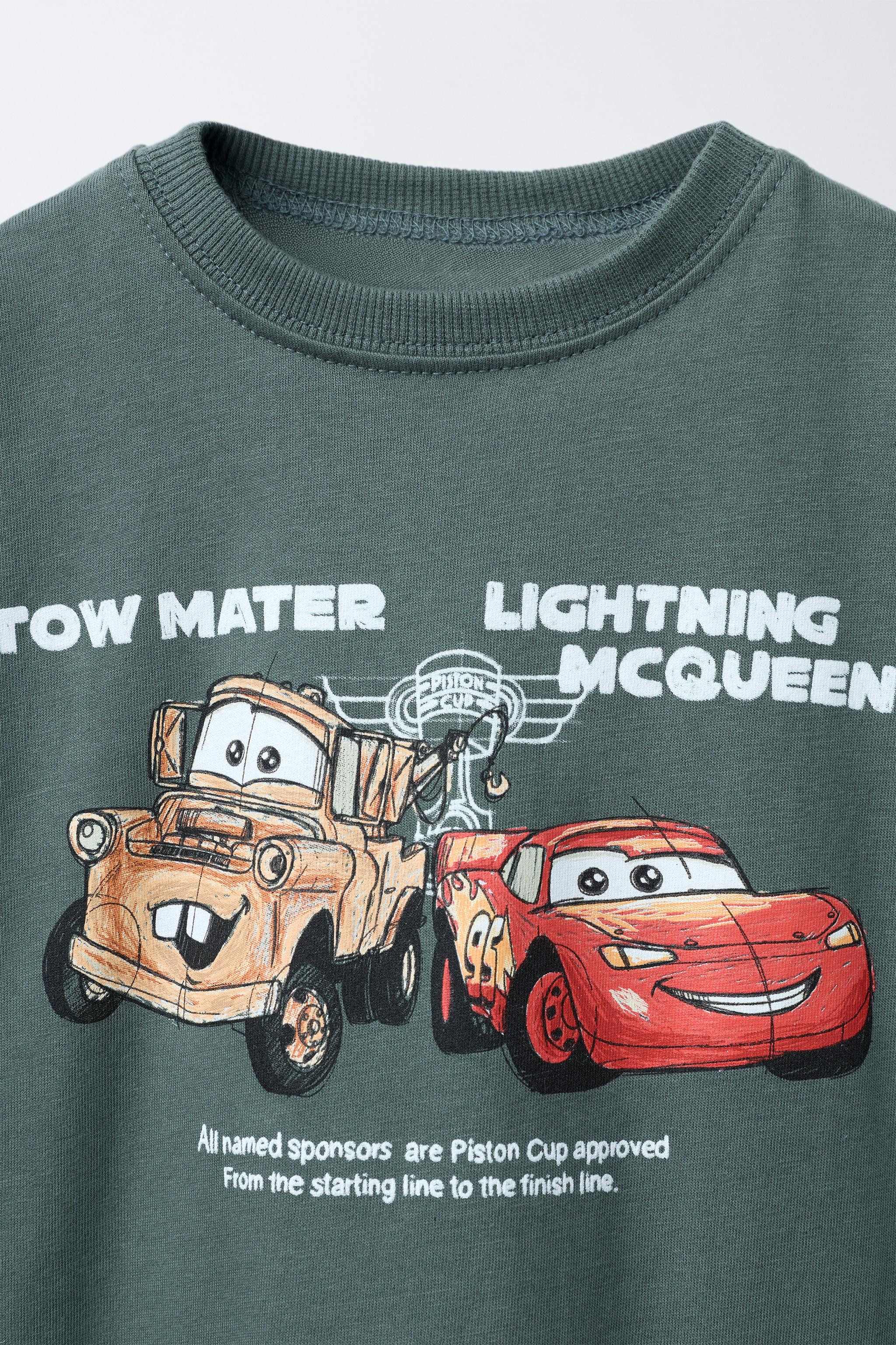 CARS LIGHTNING MCQUEEN © DISNEY PRINTED T-SHIRT | Zara US