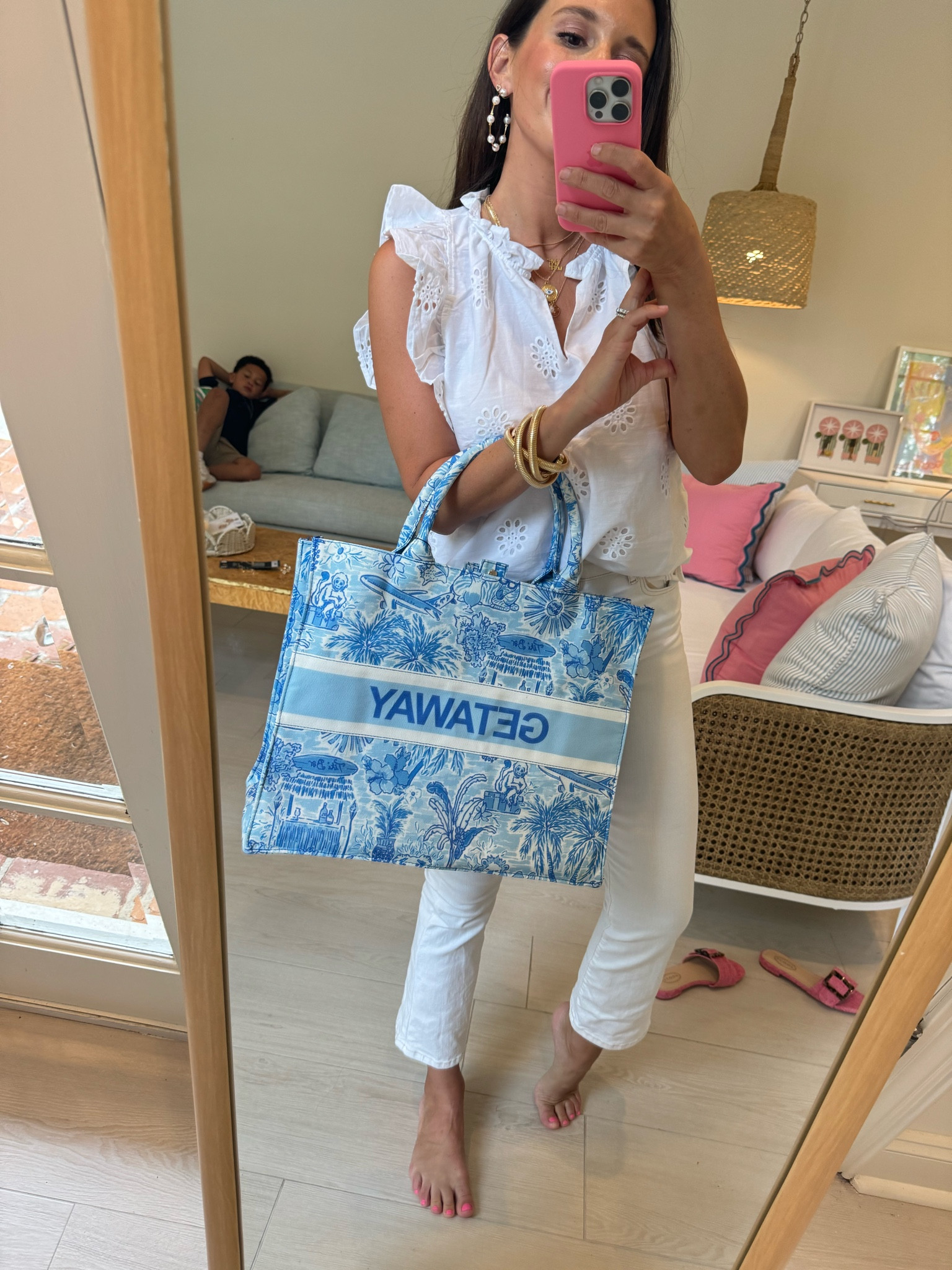 affordable & fun summer pool bag or for travel! 

#LTKsalealert #LTKfindsunder50 #LTKfindsunder100