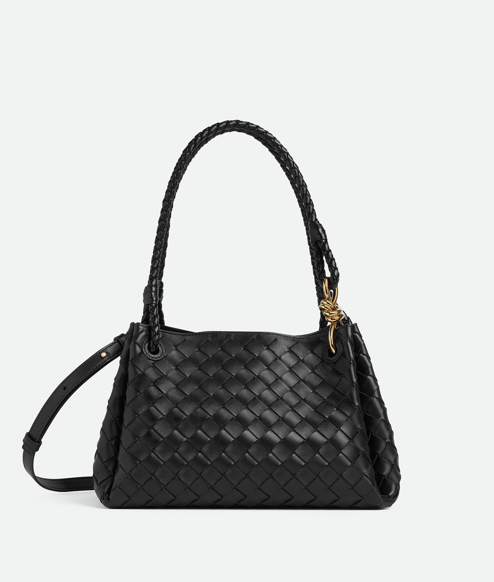 Women's Parachute in Black | Bottega Veneta GB | Bottega Veneta
