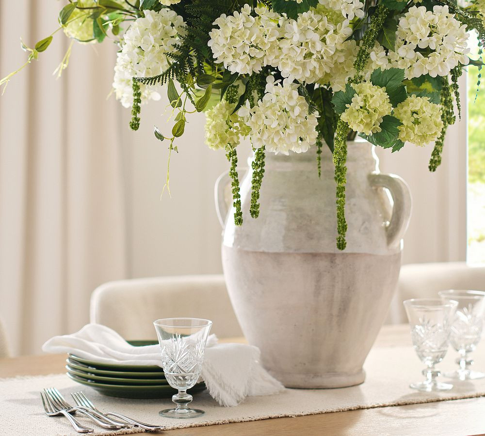 Frayed Oversized Linen Napkins - Set of 4 | Pottery Barn (US)