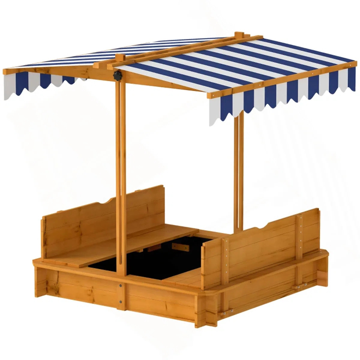 Kids Sand Box,Wooden Sandbox | Wayfair North America