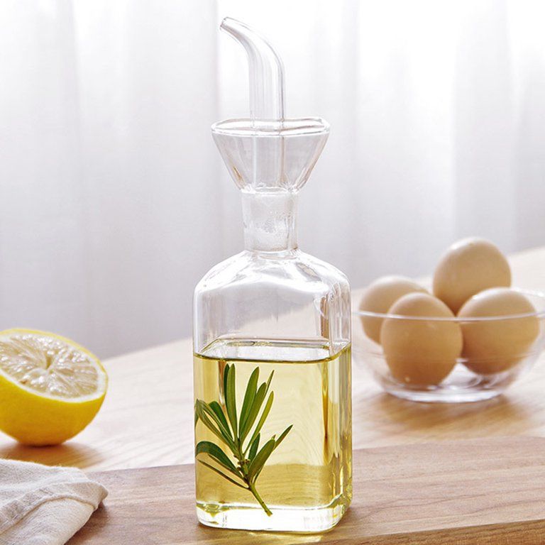 LandHope Oil Bottle Glass with Spout , Olive Oil Vinegar Dispenser for Kitchen and BBQ (125ml/4.2... | Walmart (US)