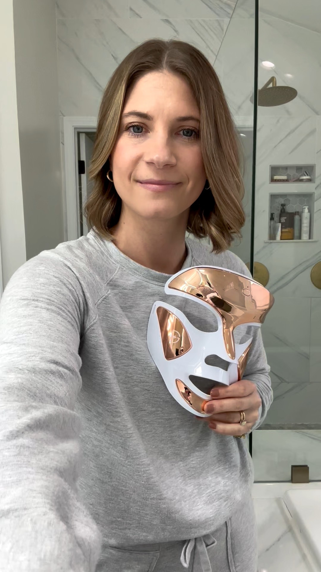My favorite splurge gift idea this season: my red light mask. ✨ I grabbed it during a Black Friday sale a few years ago and it’s still one of the best purchases I’ve made. The best part? You only have to wear it for three minutes — super mom-friendly and easy to stay consistent with. It feels like a little at-home spa moment and has become a part of my daily routine. Linking it here if you’re ready to treat yourself or splurge on someone you love. ❤️🎁

#LTKGiftGuide #LTKCyberWeek #LTKBeauty