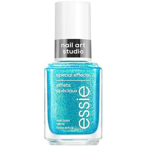 essie Nail Art Studio Special Effects Polish, Pearl, Vegan, Blue Nail Polish, Frosted Fantasy, 0.46 Fl Oz | Amazon (US)