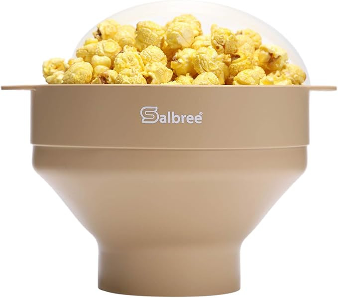 The Original Salbree Collapsible Silicone Microwave Popcorn Popper Maker Machine, Microwavable Bo... | Amazon (US)