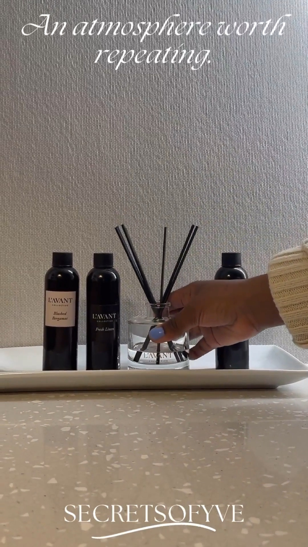 SecretsofYve: use code YVONNE20. L’AVANT Collective’s refill ritual brings continuity to the spaces I cherish most; where bergamot meets soft florals, and sandalwood lingers like a second skin.
Because true luxury doesn’t fade. It evolves.
#Secretsofyve #ltkgiftguide
Always humbled & thankful to have you here.. New posts daily at 3pm & 4:15pm EST. 
CEO: PATESI Global & PATESIfoundation.org
@secretsofyve : where beautiful meets practical, comfy meets style, affordable meets glam with a splash of splurge every now and then. I do LOVE a good sale and combining codes! #ltksalealert #ltku #ltkplussize #ltkmidsize #ltkover40 #ltkpetite #ltktall #ltkvlog #ltktravel #ltkmens #ltkselfcare #ltkstorytime #ltkmorningroutine
#ltkdayinmylife #ltkmomlife secretsofyve

#LTKSeasonal #LTKHome #LTKWedding
