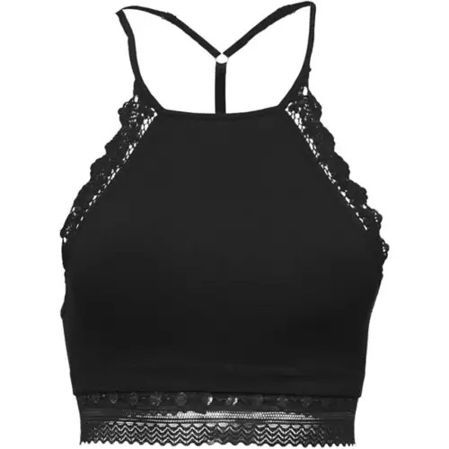 Women's Fornia High Neck Lace Bralette Bralette | Scheels